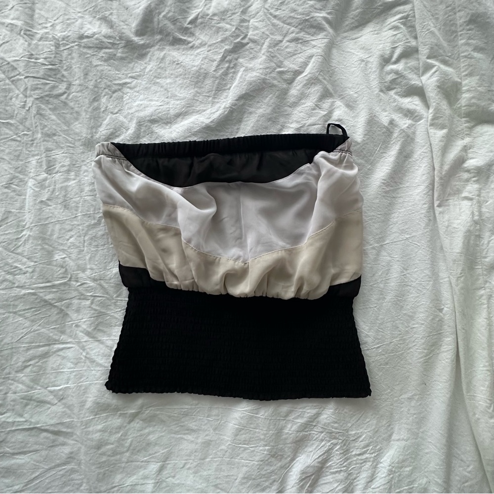 Strapless Flowy Tube Top